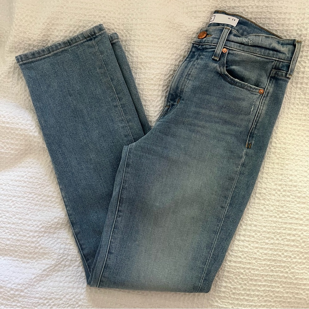 AYR Straight Leg Jeans - Light Blue
